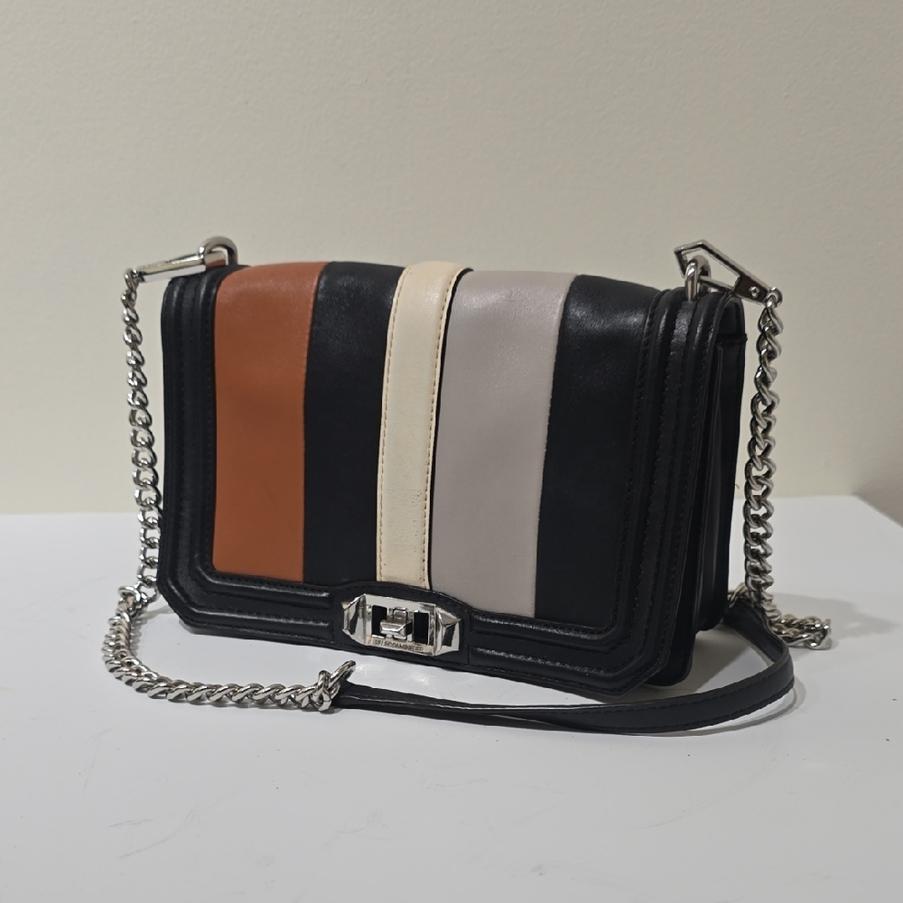 Rebecca Minkoff Boy Bag Elegant Tricolor Crossbody